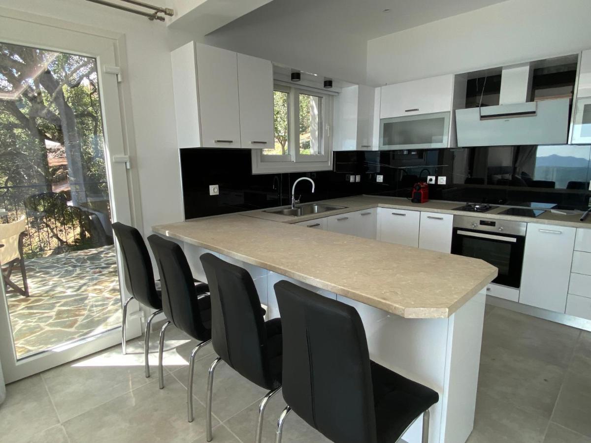 Rizaria Sea View House Villa Spartylas Eksteriør bilde