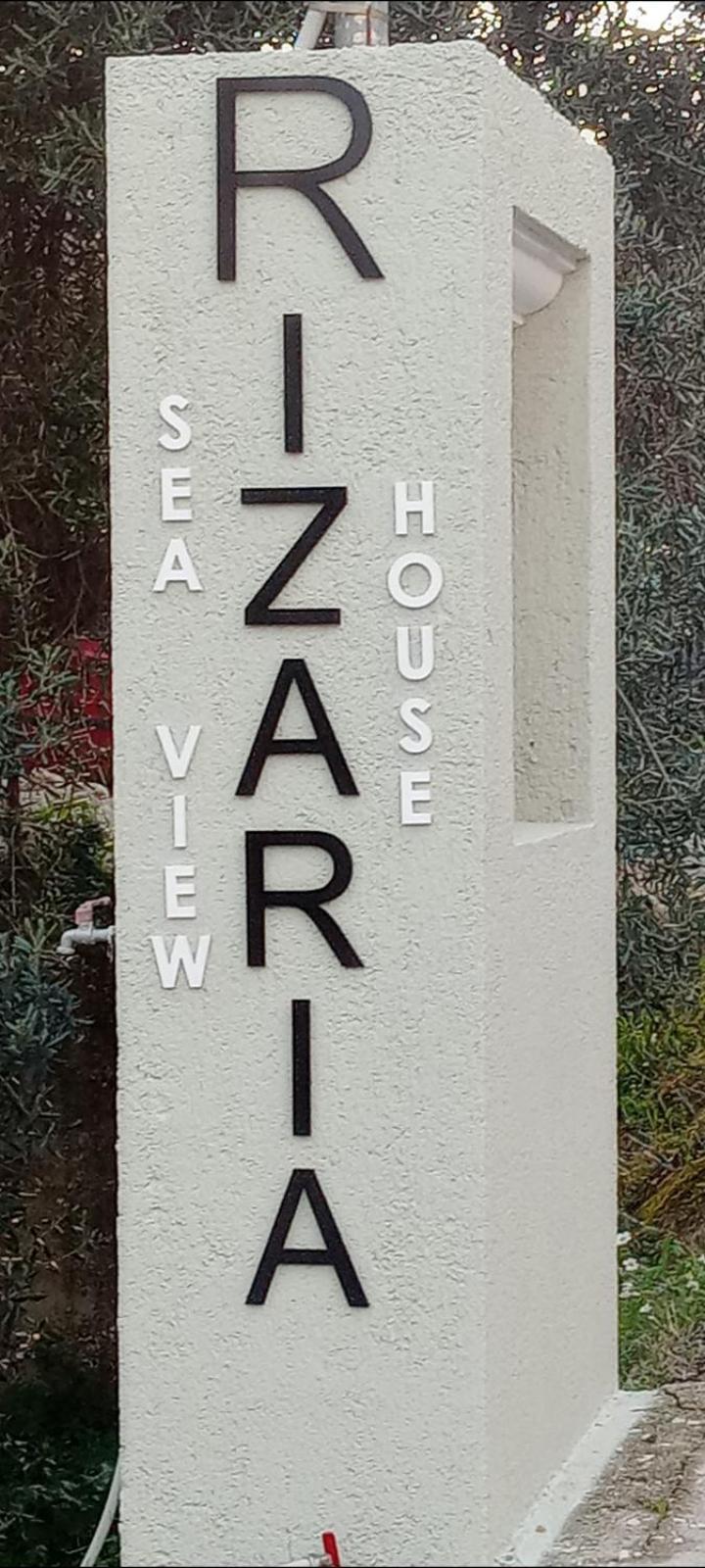 Rizaria Sea View House Villa Spartylas Eksteriør bilde